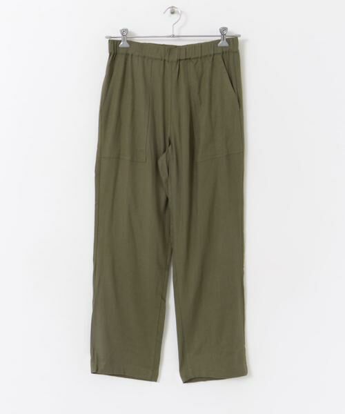 URBAN RESEARCH DOORS / アーバンリサーチ ドアーズ その他パンツ | FORK&SPOON　リネンストレッチイージーパンツ | 詳細1