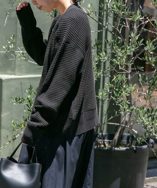 URBAN RESEARCH DOORS / アーバンリサーチ ドアーズ カーディガン・ボレロ | FORK&SPOON　ワッフルカーディガン | 詳細13