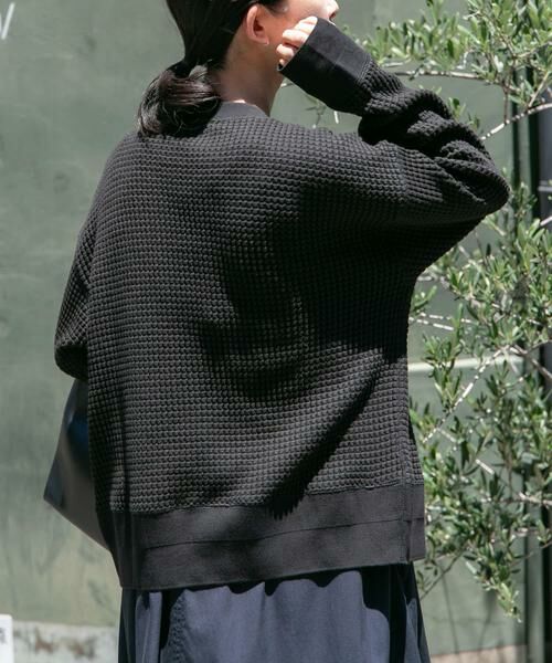 URBAN RESEARCH DOORS / アーバンリサーチ ドアーズ カーディガン・ボレロ | FORK&SPOON　ワッフルカーディガン | 詳細15