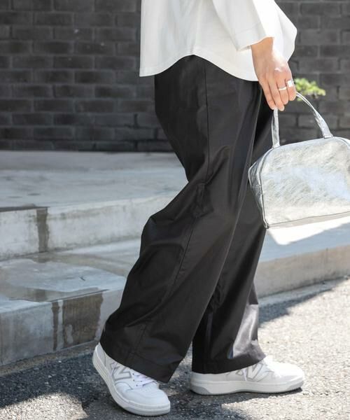 URBAN RESEARCH DOORS / アーバンリサーチ ドアーズ その他パンツ | FORK&SPOON レザーライクパンツ | 詳細21