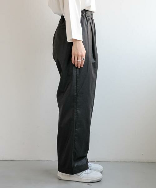 URBAN RESEARCH DOORS / アーバンリサーチ ドアーズ その他パンツ | FORK&SPOON レザーライクパンツ | 詳細25