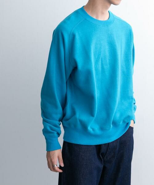 URBAN RESEARCH DOORS / アーバンリサーチ ドアーズ スウェット | FORK&SPOON　ラフィー裏毛クルーネックスウェット | 詳細2