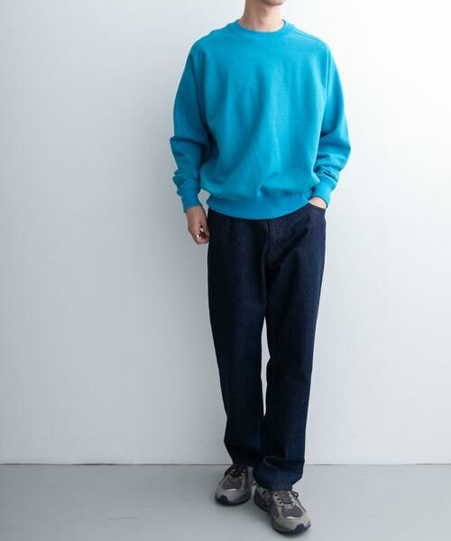 URBAN RESEARCH DOORS / アーバンリサーチ ドアーズ スウェット | FORK&SPOON　ラフィー裏毛クルーネックスウェット | 詳細4