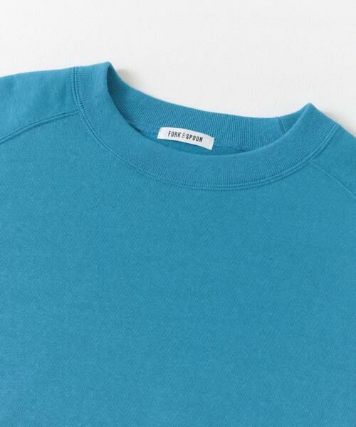 URBAN RESEARCH DOORS / アーバンリサーチ ドアーズ スウェット | FORK&SPOON　ラフィー裏毛クルーネックスウェット | 詳細6