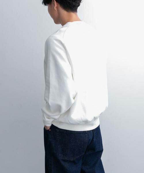 URBAN RESEARCH DOORS / アーバンリサーチ ドアーズ スウェット | FORK&SPOON　ラフィー裏毛クルーネックスウェット | 詳細13