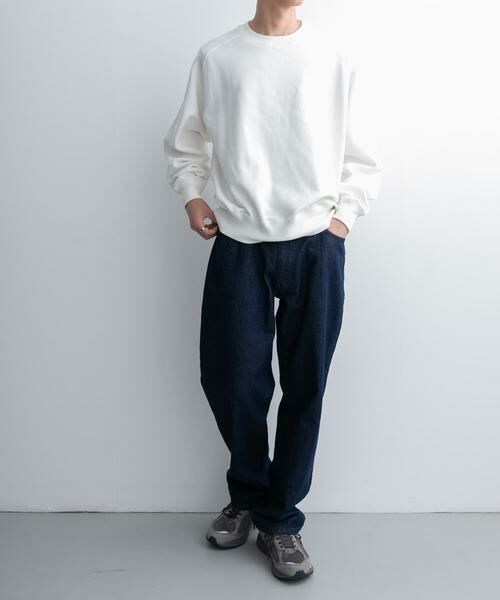 URBAN RESEARCH DOORS / アーバンリサーチ ドアーズ スウェット | FORK&SPOON　ラフィー裏毛クルーネックスウェット | 詳細14