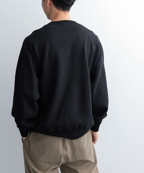 URBAN RESEARCH DOORS / アーバンリサーチ ドアーズ スウェット | FORK&SPOON　ラフィー裏毛クルーネックスウェット | 詳細18