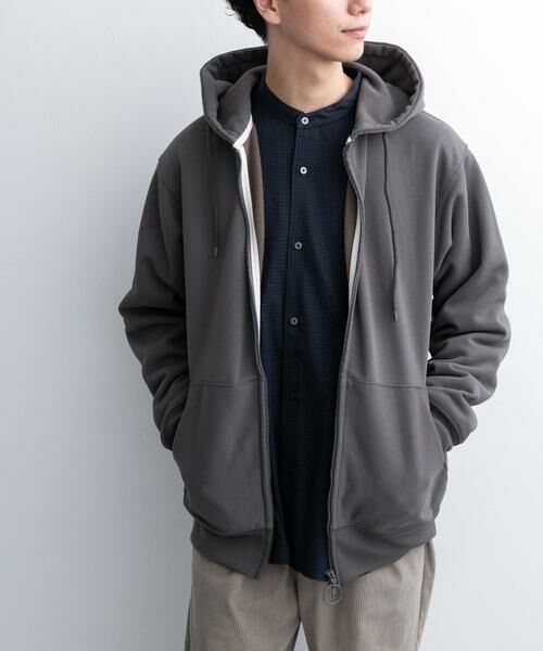 URBAN RESEARCH DOORS / アーバンリサーチ ドアーズ スウェット | FORK&SPOON　CAVE フーディースウェット | 詳細9