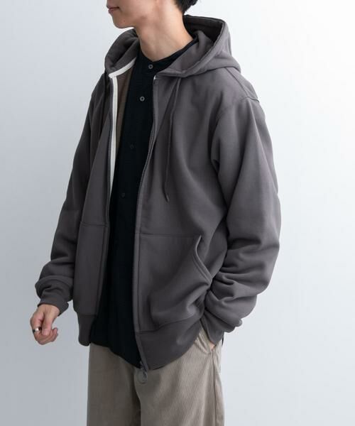 URBAN RESEARCH DOORS / アーバンリサーチ ドアーズ スウェット | FORK&SPOON　CAVE フーディースウェット | 詳細13