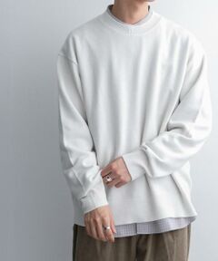 URBAN RESEARCH DOORS / アーバンリサーチ ドアーズ ニット・セーター | FORK&SPOON　ウーステッドヤーンクルーネックニット