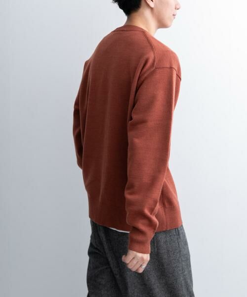 URBAN RESEARCH DOORS / アーバンリサーチ ドアーズ ニット・セーター | FORK&SPOON　ウーステッドヤーンクルーネックニット | 詳細2