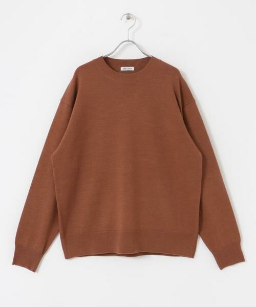 URBAN RESEARCH DOORS / アーバンリサーチ ドアーズ ニット・セーター | FORK&SPOON　ウーステッドヤーンクルーネックニット | 詳細5