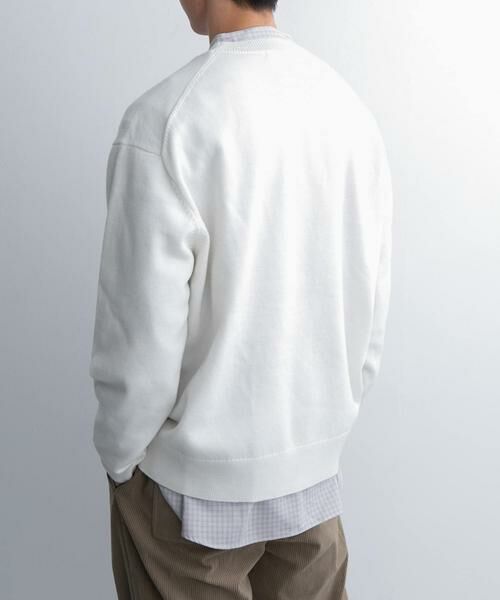 URBAN RESEARCH DOORS / アーバンリサーチ ドアーズ ニット・セーター | FORK&SPOON　ウーステッドヤーンクルーネックニット | 詳細19