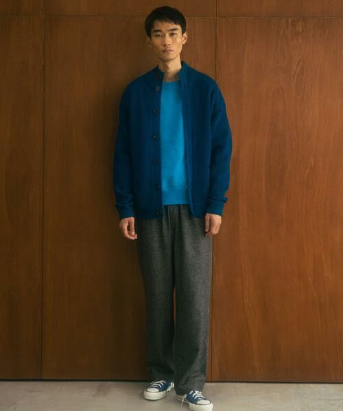 URBAN RESEARCH DOORS / アーバンリサーチ ドアーズ カーディガン・ボレロ | FORK&SPOON　ウォッシャブルローゲージニットカーディガン | 詳細1