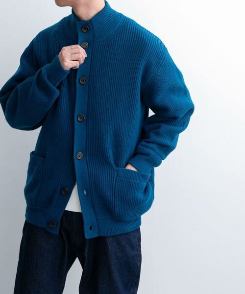 URBAN RESEARCH DOORS / アーバンリサーチ ドアーズ カーディガン・ボレロ | FORK&SPOON　ウォッシャブルローゲージニットカーディガン | 詳細2