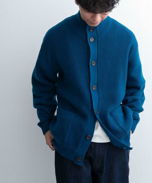 URBAN RESEARCH DOORS / アーバンリサーチ ドアーズ カーディガン・ボレロ | FORK&SPOON　ウォッシャブルローゲージニットカーディガン | 詳細4