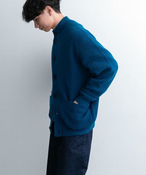 URBAN RESEARCH DOORS / アーバンリサーチ ドアーズ カーディガン・ボレロ | FORK&SPOON　ウォッシャブルローゲージニットカーディガン | 詳細5