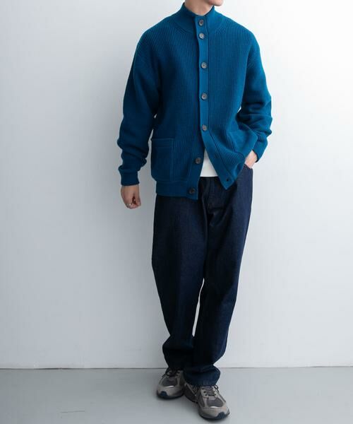 URBAN RESEARCH DOORS / アーバンリサーチ ドアーズ カーディガン・ボレロ | FORK&SPOON　ウォッシャブルローゲージニットカーディガン | 詳細8
