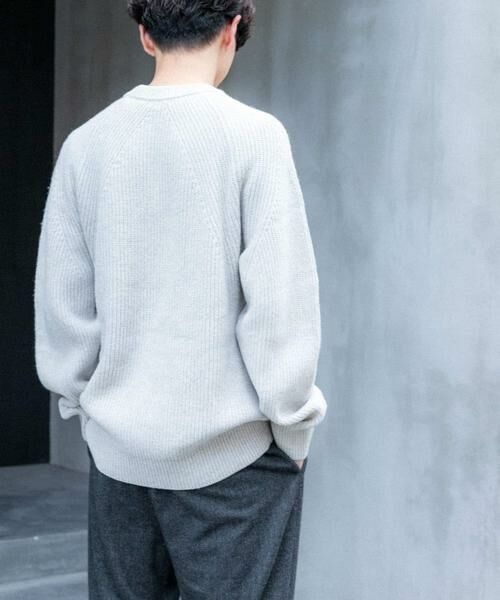URBAN RESEARCH DOORS / アーバンリサーチ ドアーズ ニット・セーター | FORK&SPOON　ウォッシャブルローゲージニットプルオーバー | 詳細16