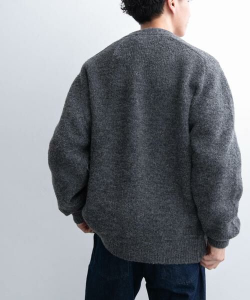 URBAN RESEARCH DOORS / アーバンリサーチ ドアーズ カーディガン・ボレロ | FORK&SPOON　Vネックブラッシュドカーディガン | 詳細17