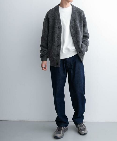 URBAN RESEARCH DOORS / アーバンリサーチ ドアーズ カーディガン・ボレロ | FORK&SPOON　Vネックブラッシュドカーディガン | 詳細18