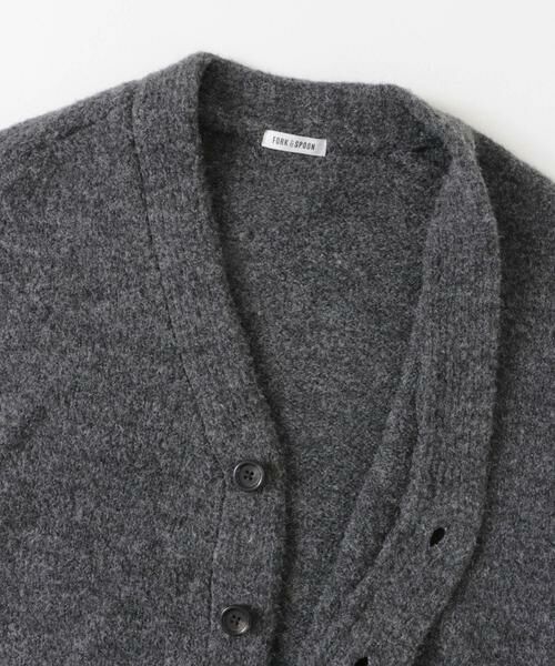 URBAN RESEARCH DOORS / アーバンリサーチ ドアーズ カーディガン・ボレロ | FORK&SPOON　Vネックブラッシュドカーディガン | 詳細20