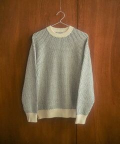 URBAN RESEARCH DOORS / アーバンリサーチ ドアーズ ニット・セーター | FORK&SPOON　バーズアイクルーネックニット