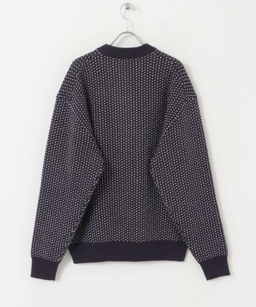 URBAN RESEARCH DOORS / アーバンリサーチ ドアーズ ニット・セーター | FORK&SPOON　バーズアイクルーネックニット | 詳細9