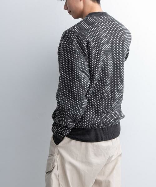 URBAN RESEARCH DOORS / アーバンリサーチ ドアーズ ニット・セーター | FORK&SPOON　バーズアイクルーネックニット | 詳細23