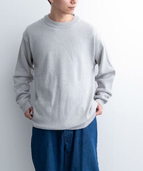 URBAN RESEARCH DOORS / アーバンリサーチ ドアーズ ニット・セーター | FORK&SPOON　モックネックニットプルオーバー | 詳細15