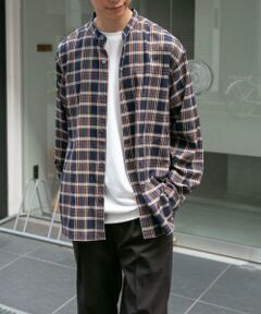 URBAN RESEARCH DOORS / アーバンリサーチ ドアーズ シャツ・ブラウス | FORK&SPOON　TRWバンドカラーシャツ