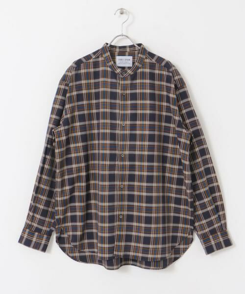 URBAN RESEARCH DOORS / アーバンリサーチ ドアーズ シャツ・ブラウス | FORK&SPOON TRWバンドカラーシャツ | 詳細10