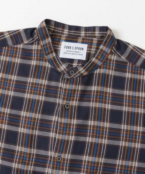 URBAN RESEARCH DOORS / アーバンリサーチ ドアーズ シャツ・ブラウス | FORK&SPOON TRWバンドカラーシャツ | 詳細11