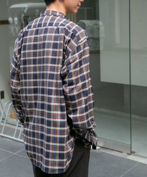 URBAN RESEARCH DOORS / アーバンリサーチ ドアーズ シャツ・ブラウス | FORK&SPOON TRWバンドカラーシャツ | 詳細5