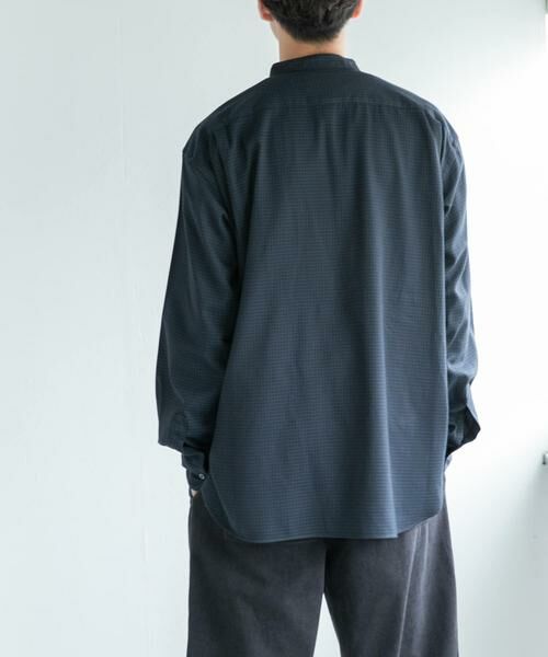 URBAN RESEARCH DOORS / アーバンリサーチ ドアーズ シャツ・ブラウス | FORK&SPOON TRWバンドカラーシャツ | 詳細13