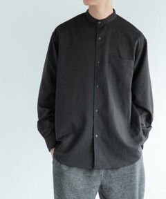 URBAN RESEARCH DOORS / アーバンリサーチ ドアーズ シャツ・ブラウス | FORK&SPOON　ウールライクバンドカラーシャツ