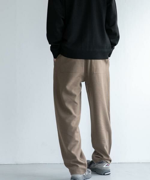 URBAN RESEARCH DOORS / アーバンリサーチ ドアーズ その他パンツ | FORK&SPOON ウールライクイージーパンツ | 詳細3