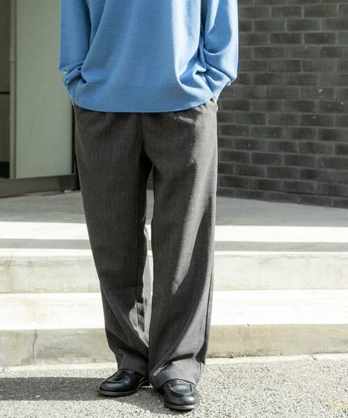 URBAN RESEARCH DOORS / アーバンリサーチ ドアーズ その他パンツ | FORK&SPOON ウールライクイージーパンツ | 詳細18