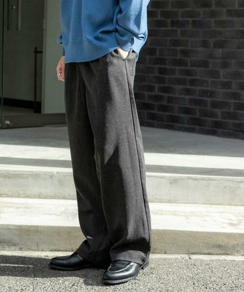 URBAN RESEARCH DOORS / アーバンリサーチ ドアーズ その他パンツ | FORK&SPOON ウールライクイージーパンツ | 詳細22