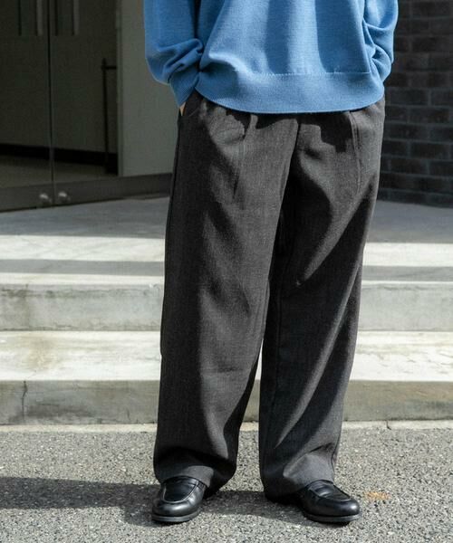 URBAN RESEARCH DOORS / アーバンリサーチ ドアーズ その他パンツ | FORK&SPOON ウールライクイージーパンツ | 詳細23
