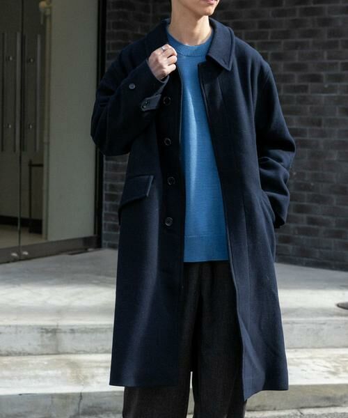 URBAN RESEARCH DOORS / アーバンリサーチ ドアーズ その他アウター | FORK&SPOON　バルカラーコート | 詳細1