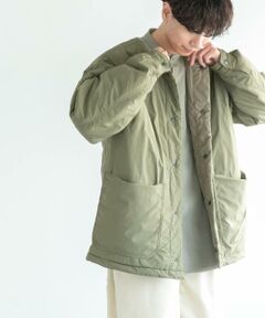 URBAN RESEARCH DOORS / アーバンリサーチ ドアーズ ブルゾン | FORK&SPOON　リバーシブルノーカラーブルゾン