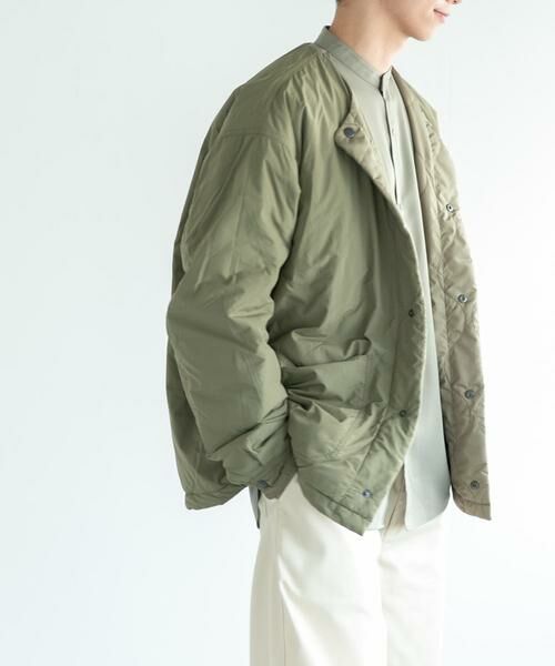 URBAN RESEARCH DOORS / アーバンリサーチ ドアーズ ブルゾン | FORK&SPOON　リバーシブルノーカラーブルゾン | 詳細1