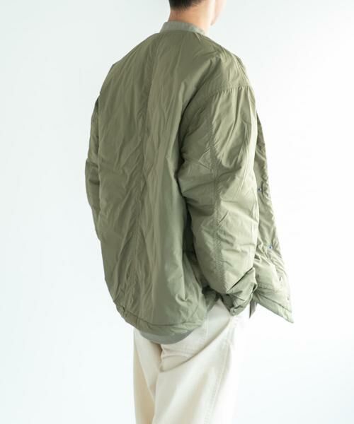 URBAN RESEARCH DOORS / アーバンリサーチ ドアーズ ブルゾン | FORK&SPOON　リバーシブルノーカラーブルゾン | 詳細3