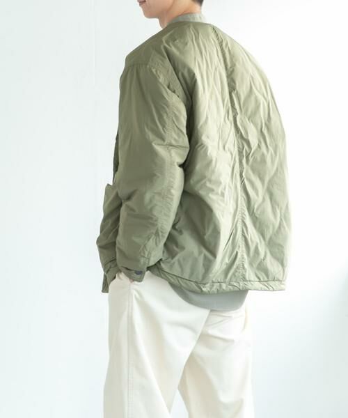 URBAN RESEARCH DOORS / アーバンリサーチ ドアーズ ブルゾン | FORK&SPOON　リバーシブルノーカラーブルゾン | 詳細4