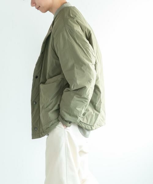 URBAN RESEARCH DOORS / アーバンリサーチ ドアーズ ブルゾン | FORK&SPOON　リバーシブルノーカラーブルゾン | 詳細5