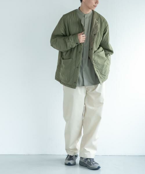 URBAN RESEARCH DOORS / アーバンリサーチ ドアーズ ブルゾン | FORK&SPOON　リバーシブルノーカラーブルゾン | 詳細6