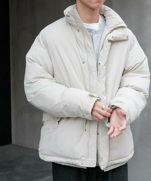 URBAN RESEARCH DOORS / アーバンリサーチ ドアーズ ブルゾン | FORK&SPOON　SORONAスタンドカラーブルゾン | 詳細5