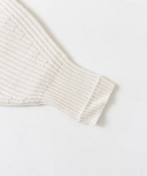 URBAN RESEARCH DOORS / アーバンリサーチ ドアーズ カーディガン・ボレロ | 『WEB/一部店舗限定』FORK&SPOON　ウォッシャブルローゲージニットジップカーディガン | 詳細6
