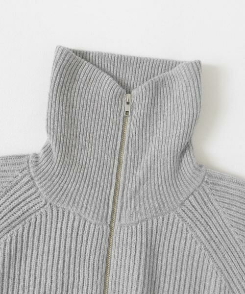 URBAN RESEARCH DOORS / アーバンリサーチ ドアーズ カーディガン・ボレロ | 『WEB/一部店舗限定』FORK&SPOON　ウォッシャブルローゲージニットジップカーディガン | 詳細14